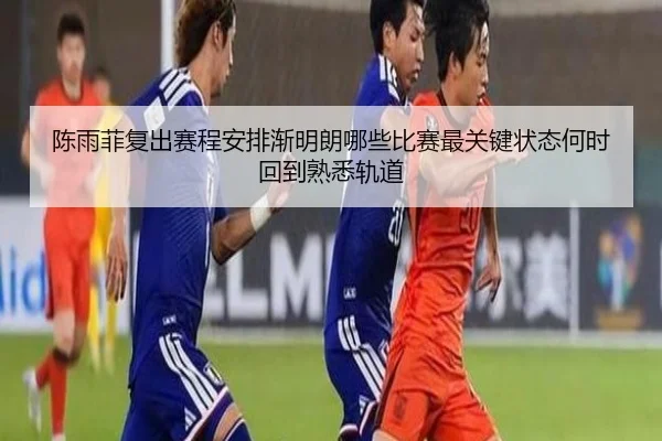 陈雨菲复出赛程安排渐明朗哪些比赛最关键状态何时回到熟悉轨道